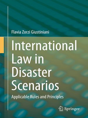 cover image of International Law in Disaster Scenarios